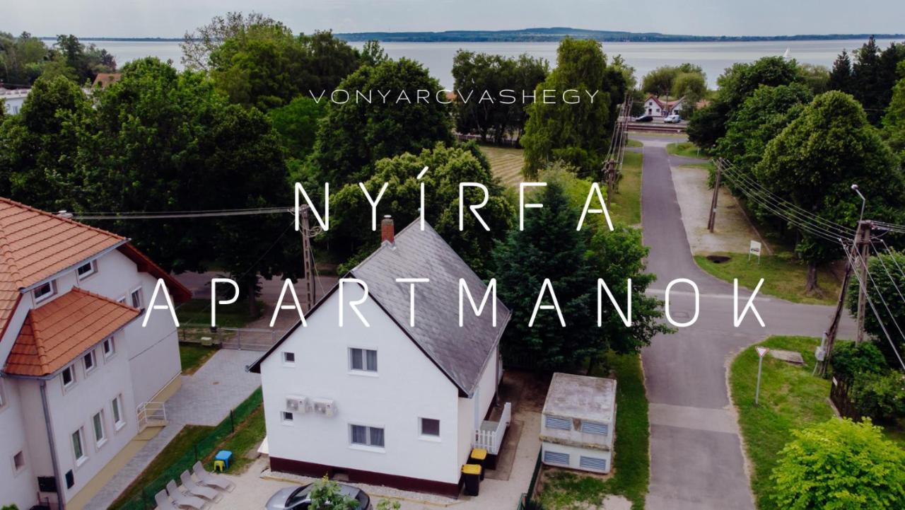 Nyirfa Apartman Vonyarcvashegy Exterior photo