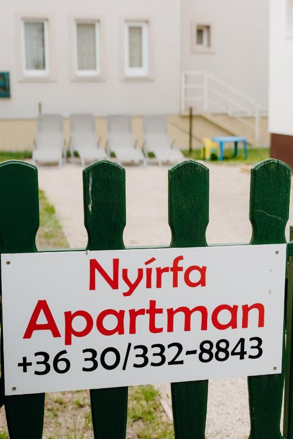 Nyirfa Apartman Vonyarcvashegy Exterior photo